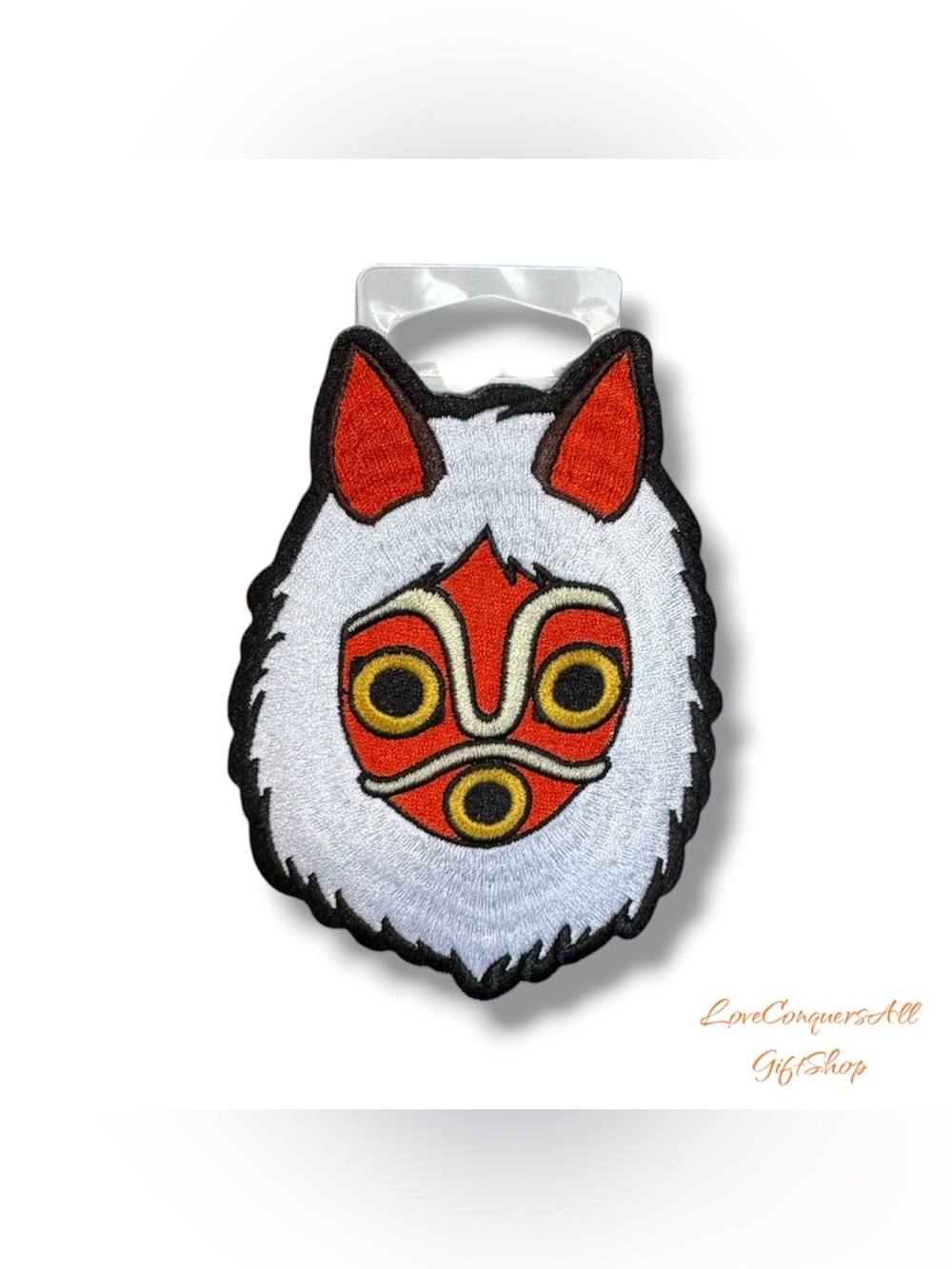 Studio Ghibli Princess Mononoke San's Mask Embroidered Patch